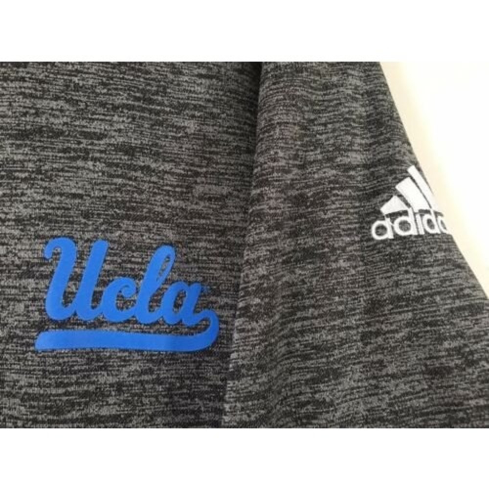 EUC Adidas UCLA Bruins Team Issued 1/2Zip Fleece-lined Pullover Sweatshirt Sz L - Picture 3 of 4